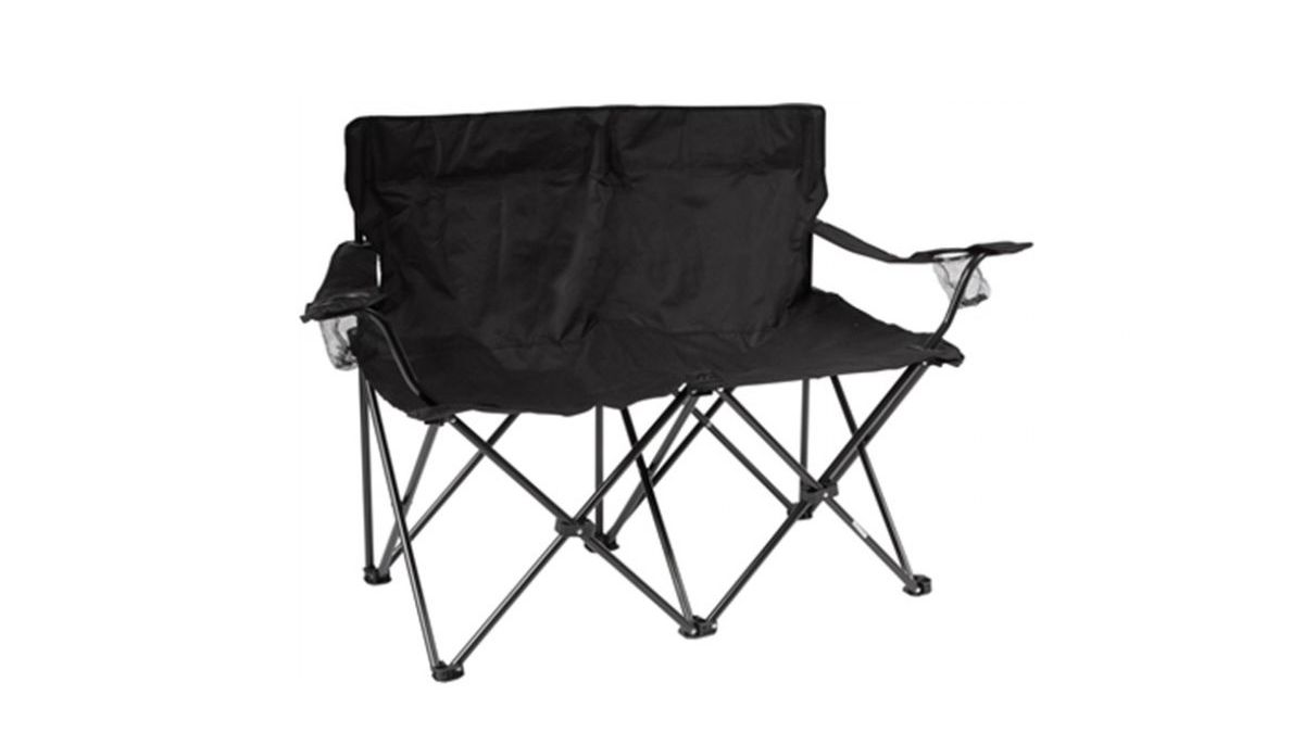 Trademark Innovations Loveseat Style Double Camp Chair Revie